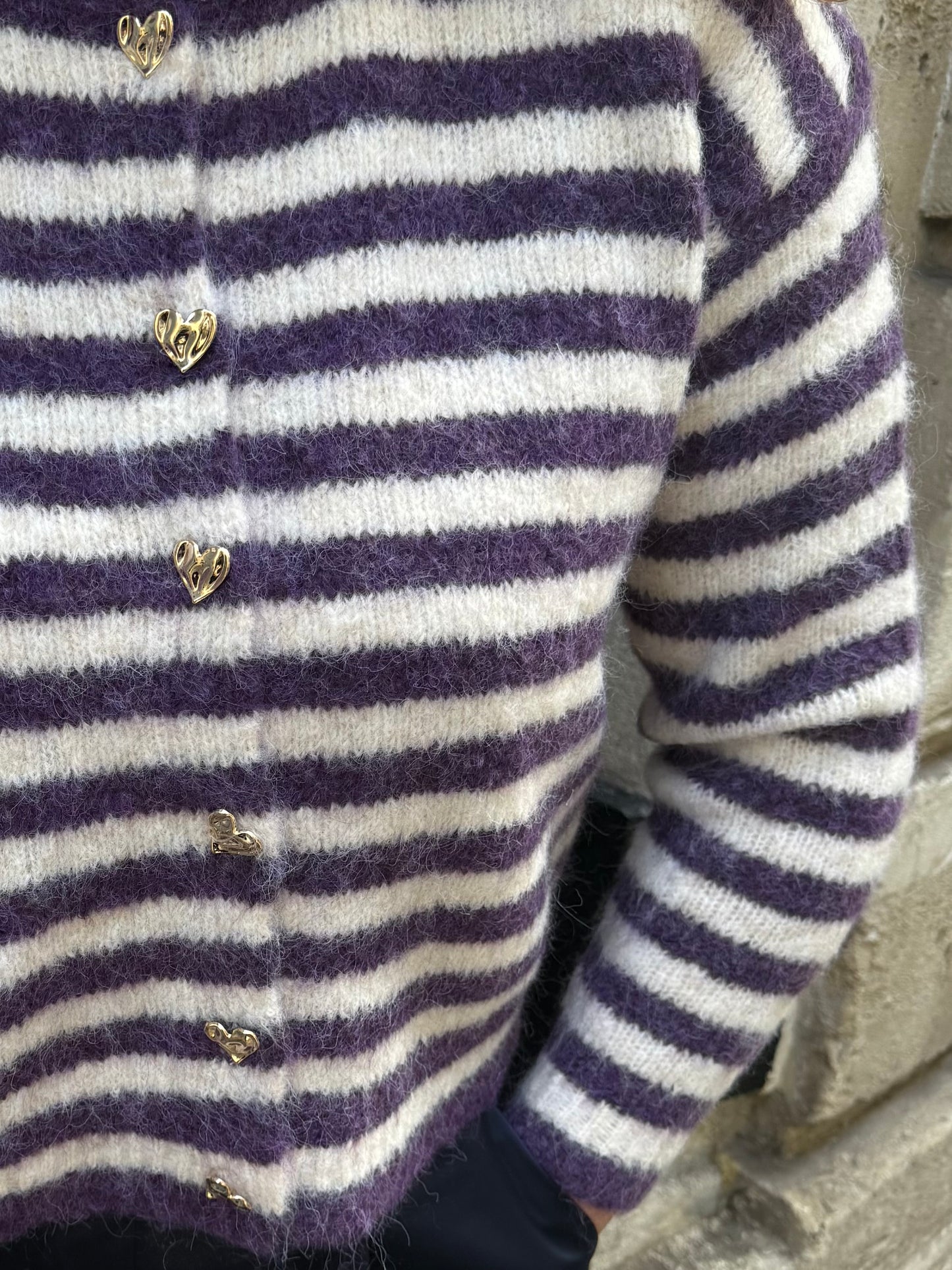 Noemi Heart Cardigan