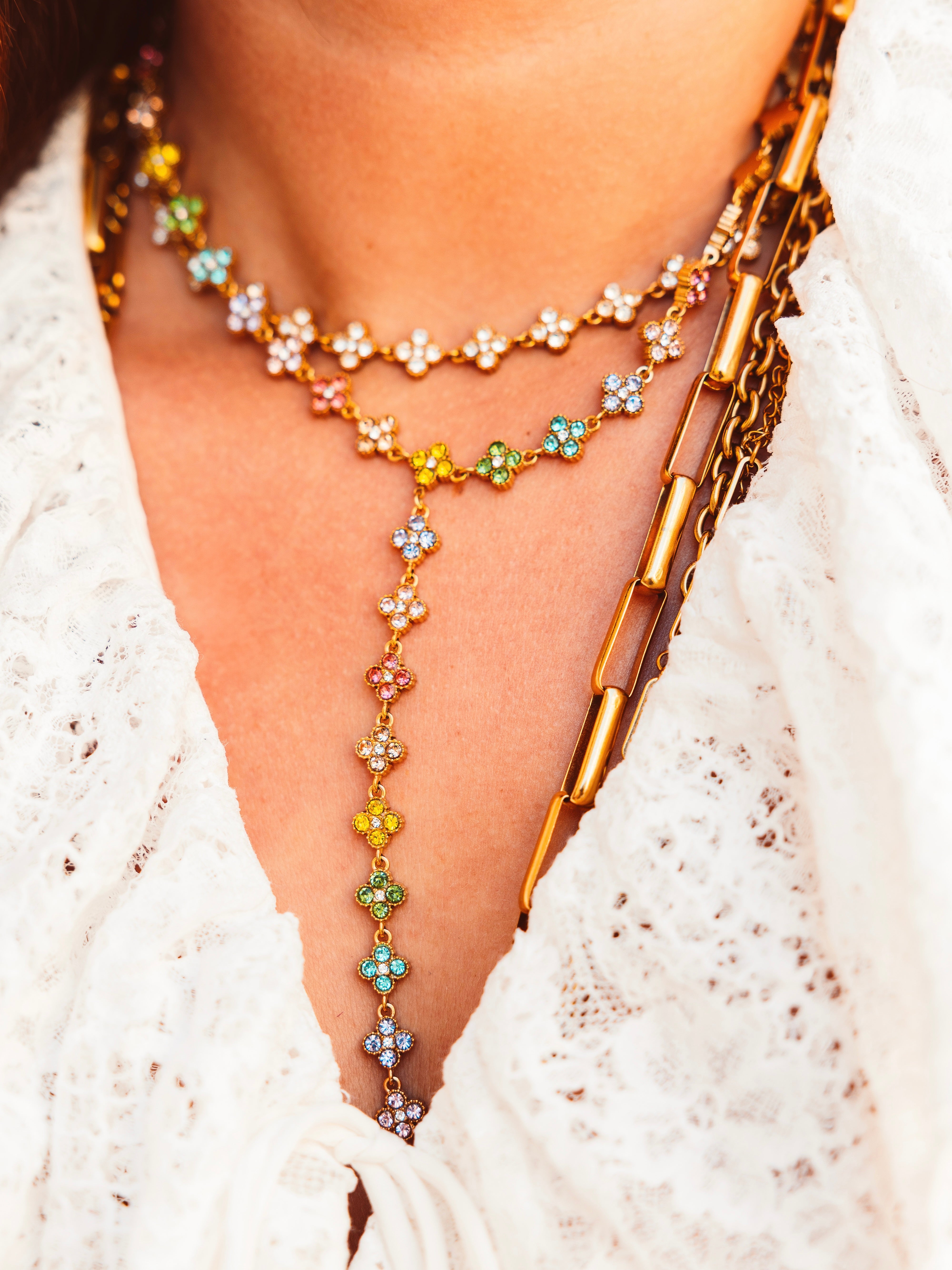 Senna Sparkle Ketting | Multi