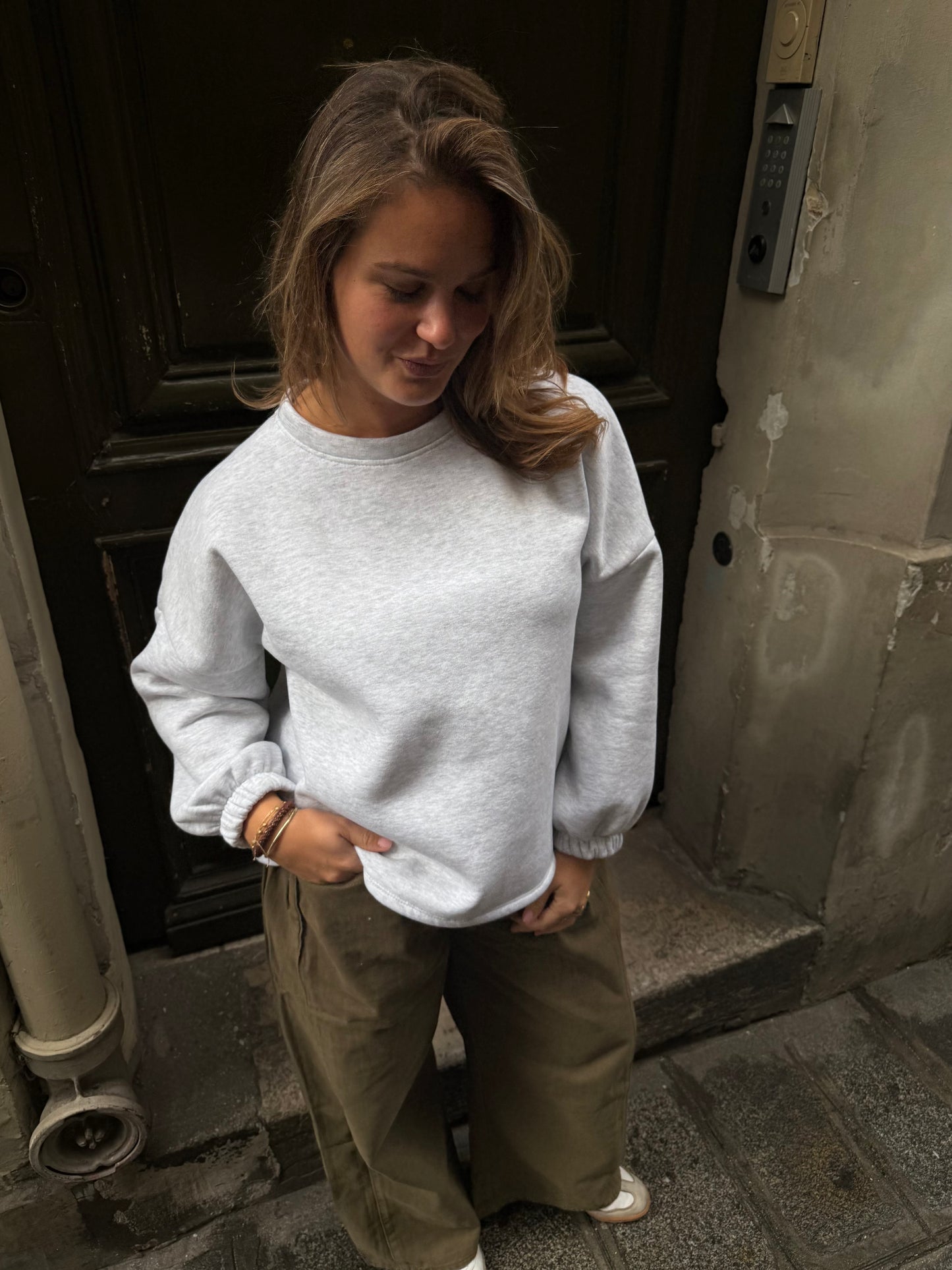 Bisou Sweater | Grey