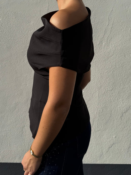 Hazel Top | Black