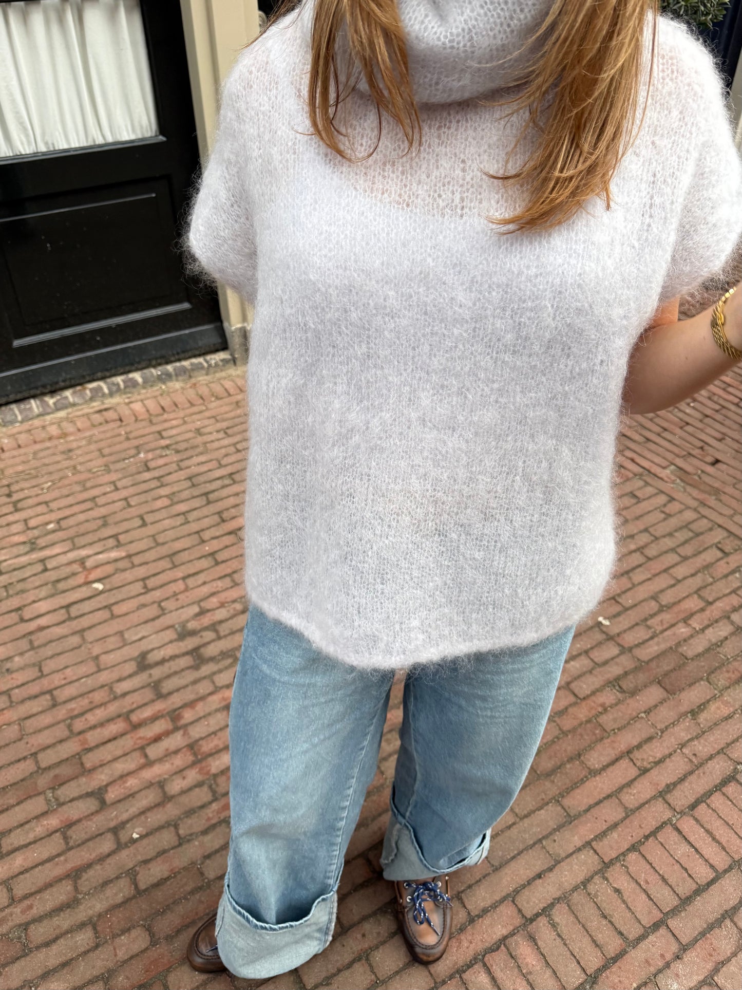 Lola Mohair Knit | Ash Grey