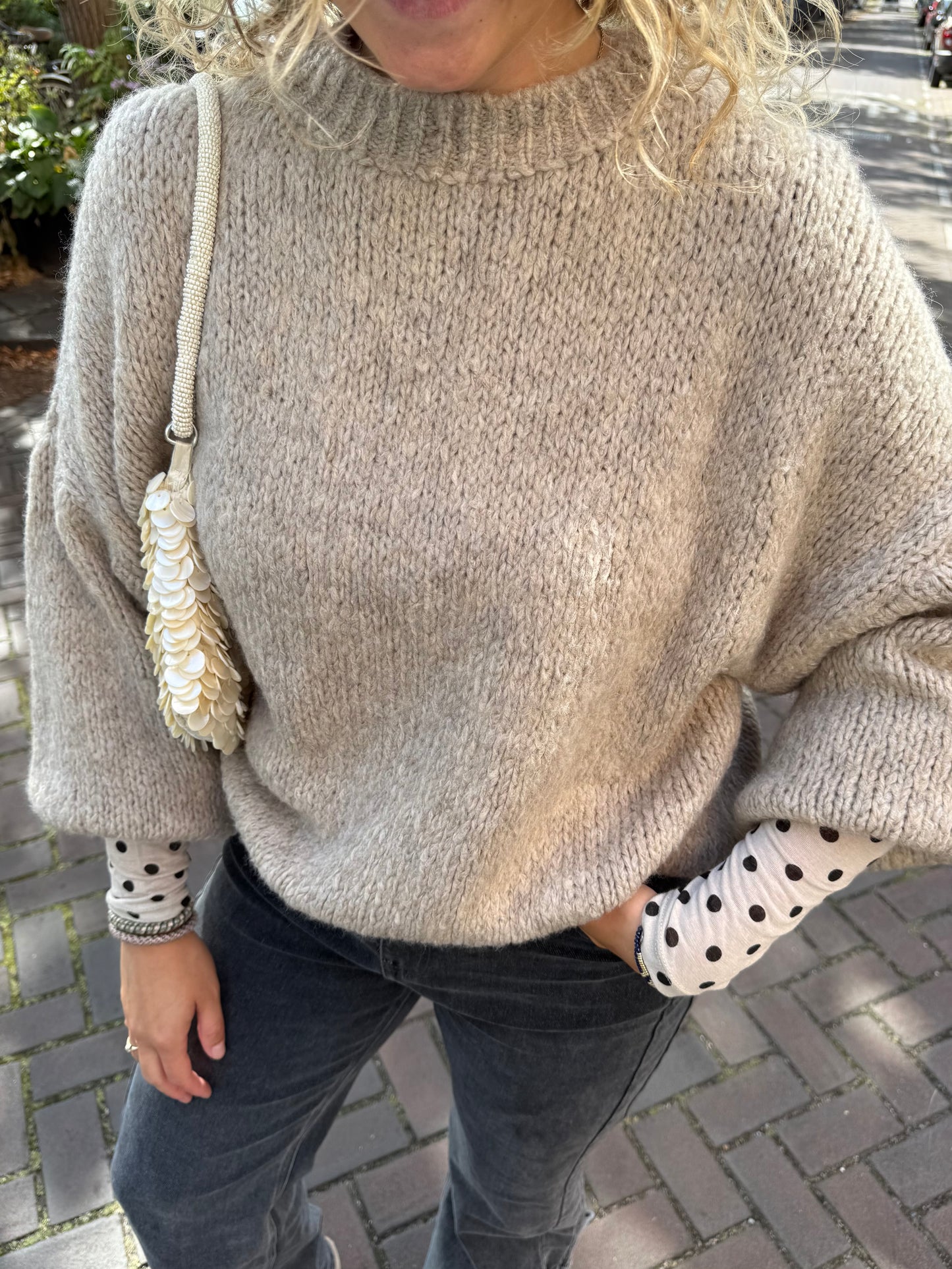 Lizzy Trui | Beige