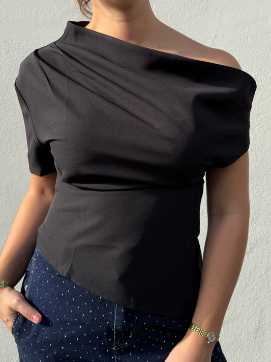 Hazel Top | Black
