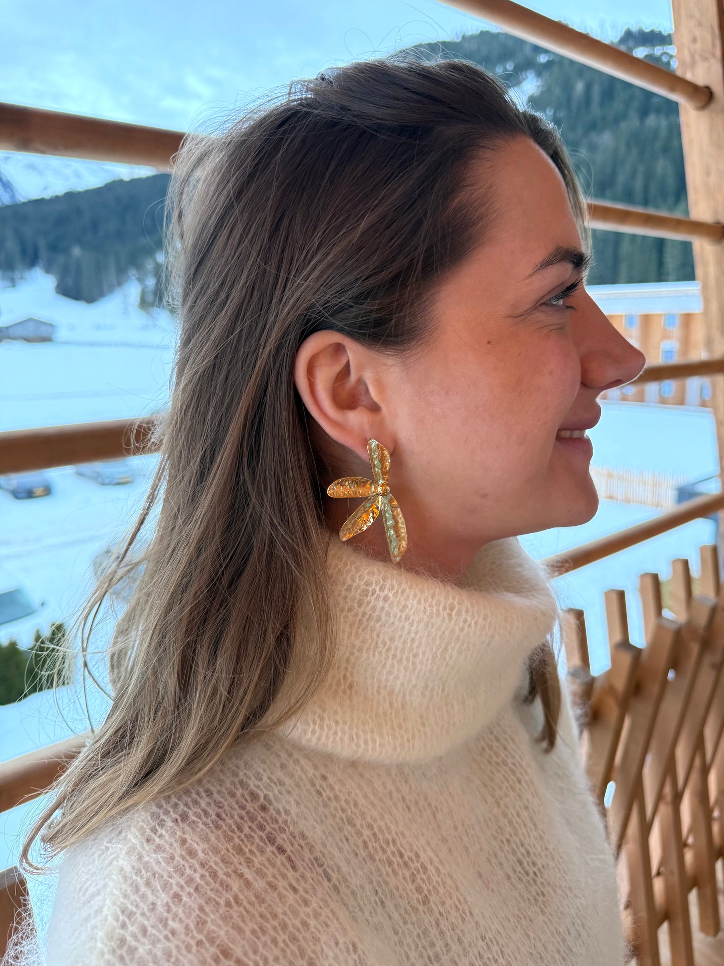 Lotte Bloom Oorbellen