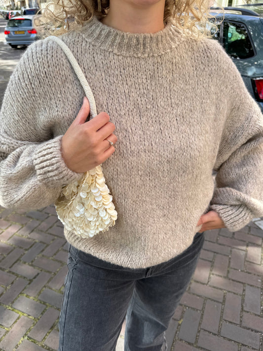 Lizzy Trui | Beige