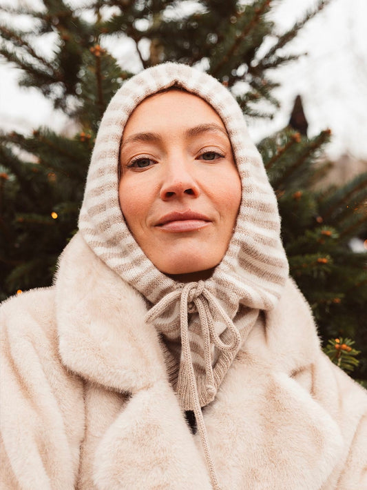 Balaclava | Beige Stripes