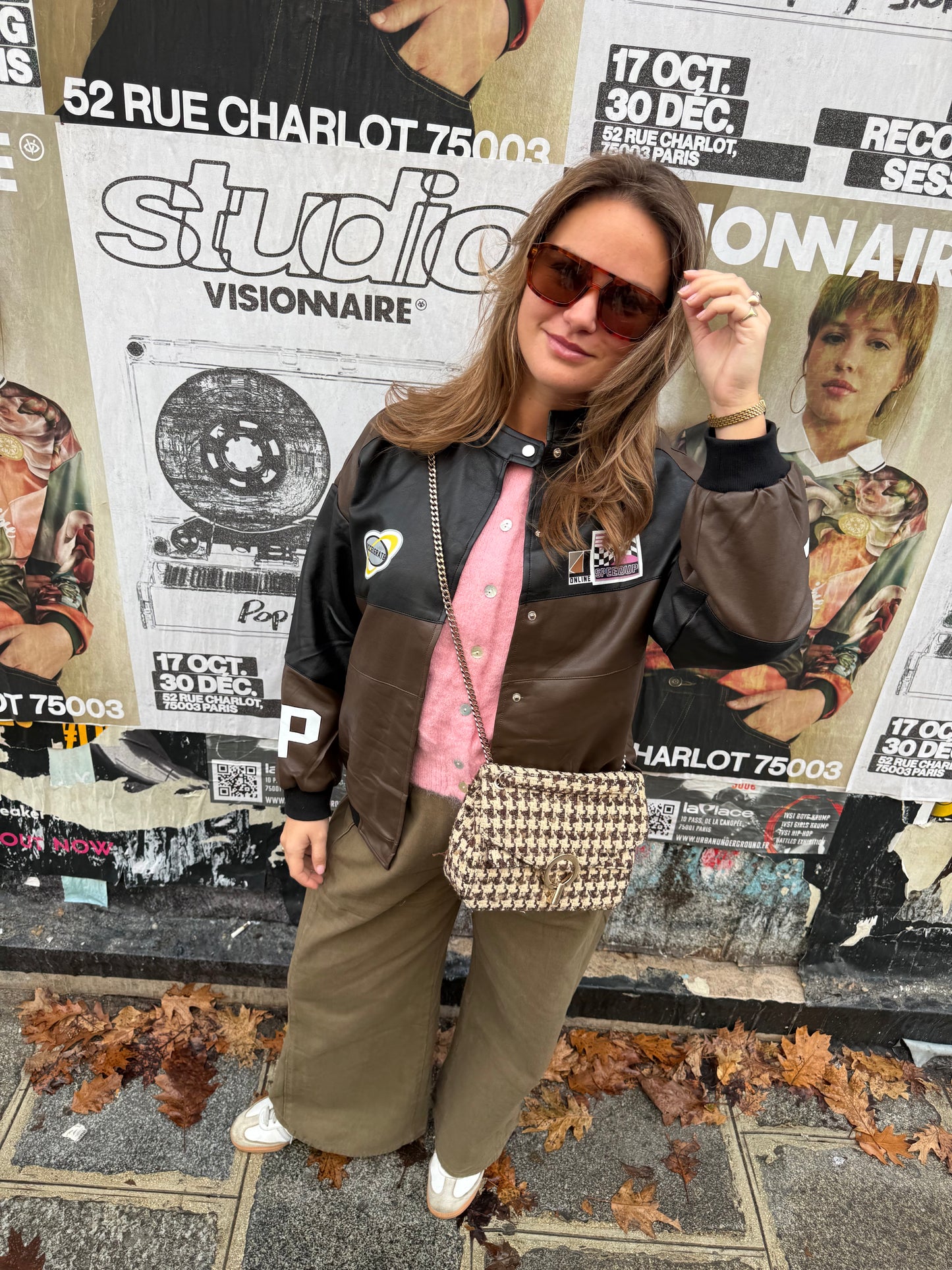 Race Jacket | Chocolate Brown