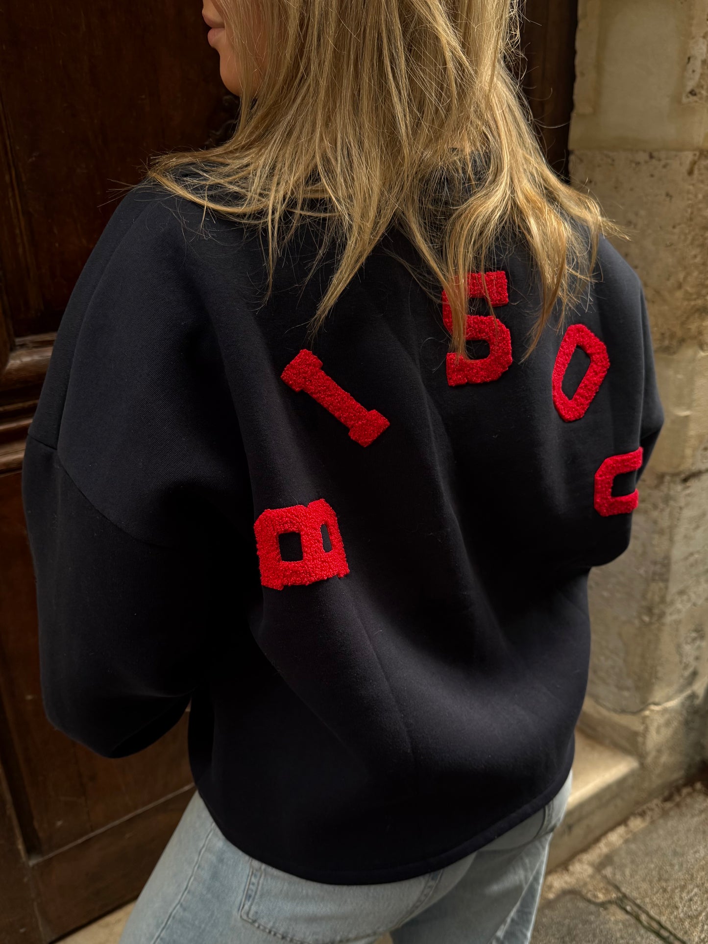 Bisou Sweater | Navy