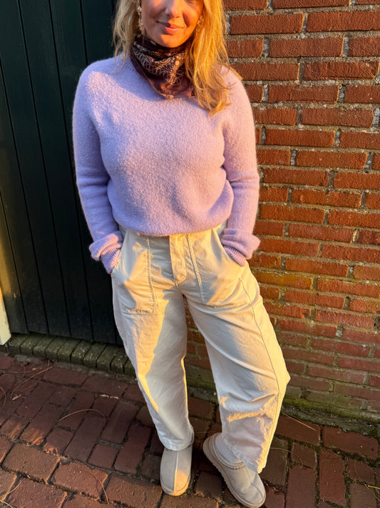 Jane Longsleeve Knit | Lavendel