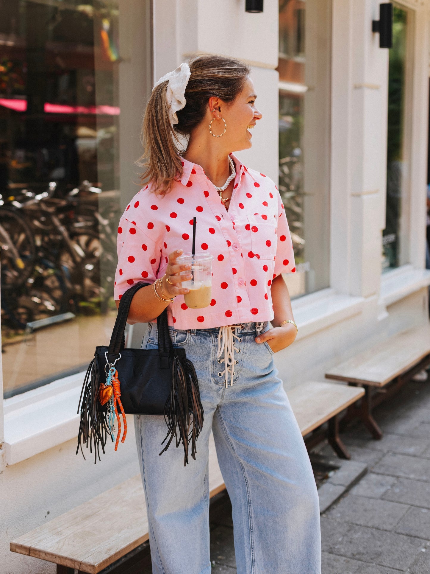 Bonnie Rope Jeans Wide Leg