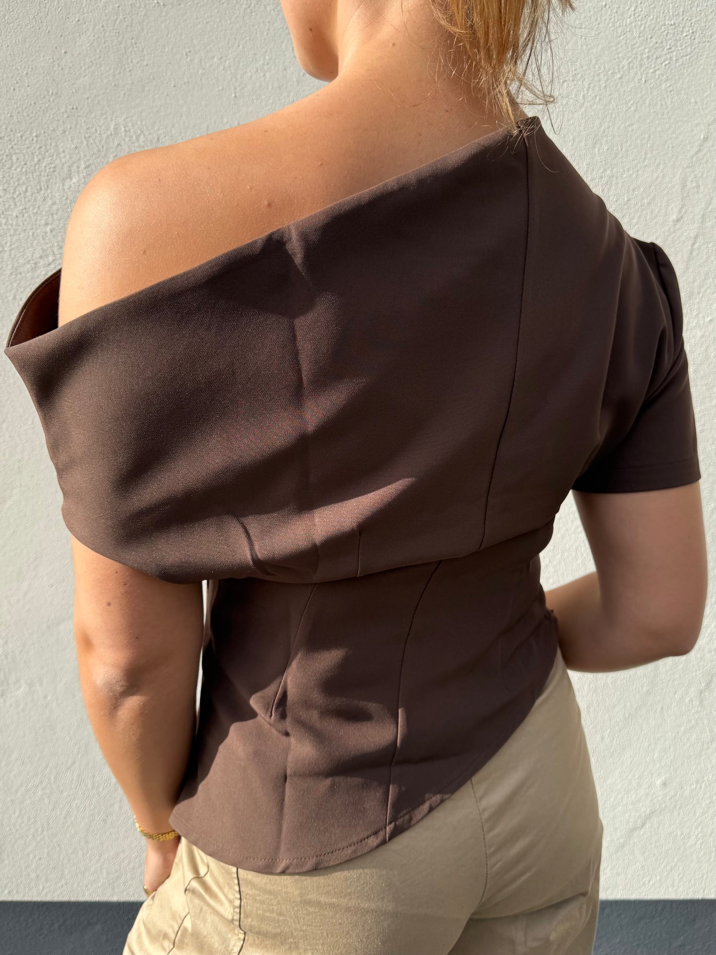 Hazel Top | Chocolate Brown