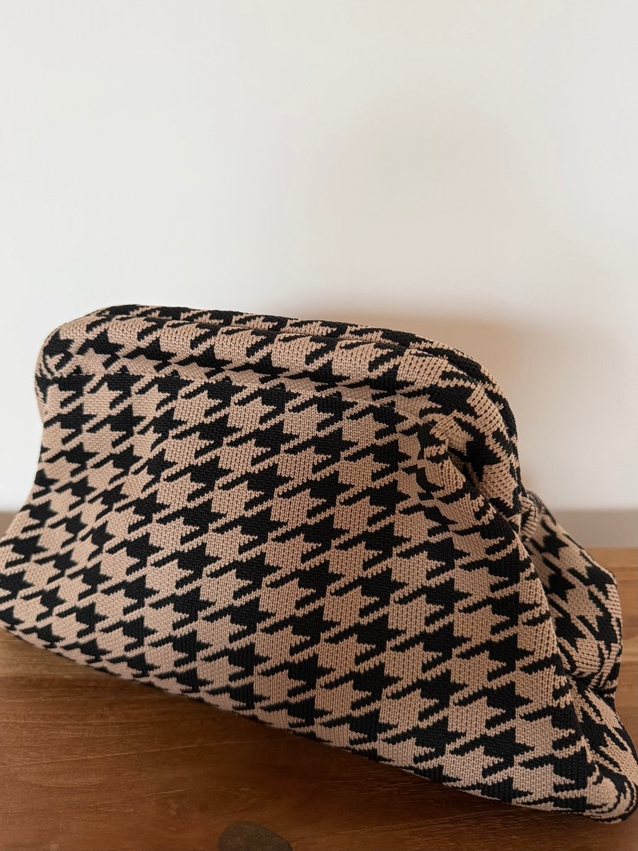 Clutch Pied-de-Poule - Maison FAV