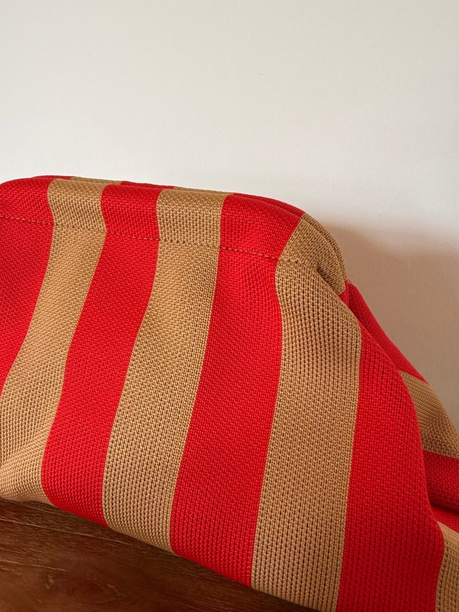 Clutch Red/Beige - Maison FAV