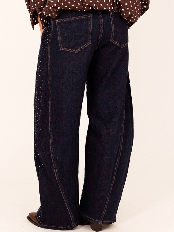 Harper Jeans Strass - Maison FAV