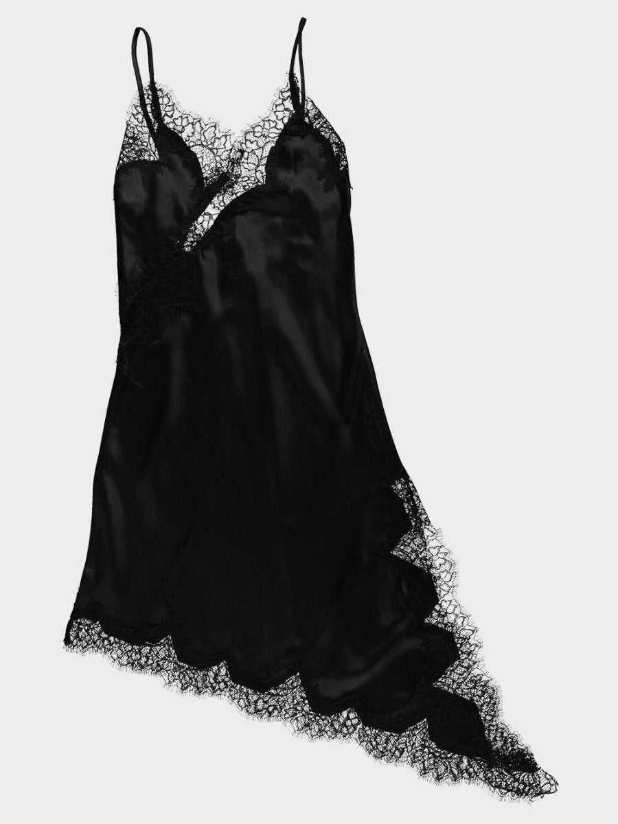 Izzy Lace Dress/Top | Black - Maison FAV