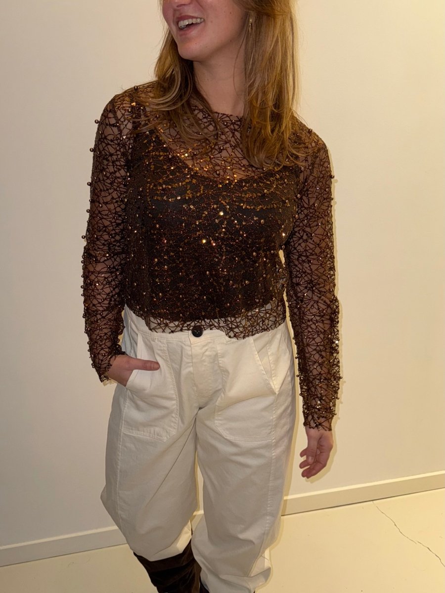 Lacie Glimmer Top - Maison FAV