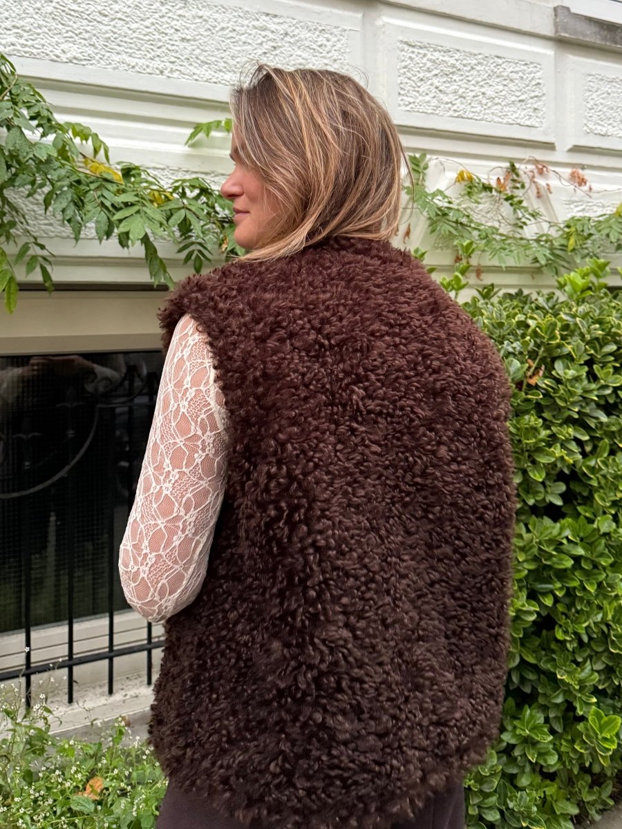 Lennox Fluffy Gilet - Maison FAV
