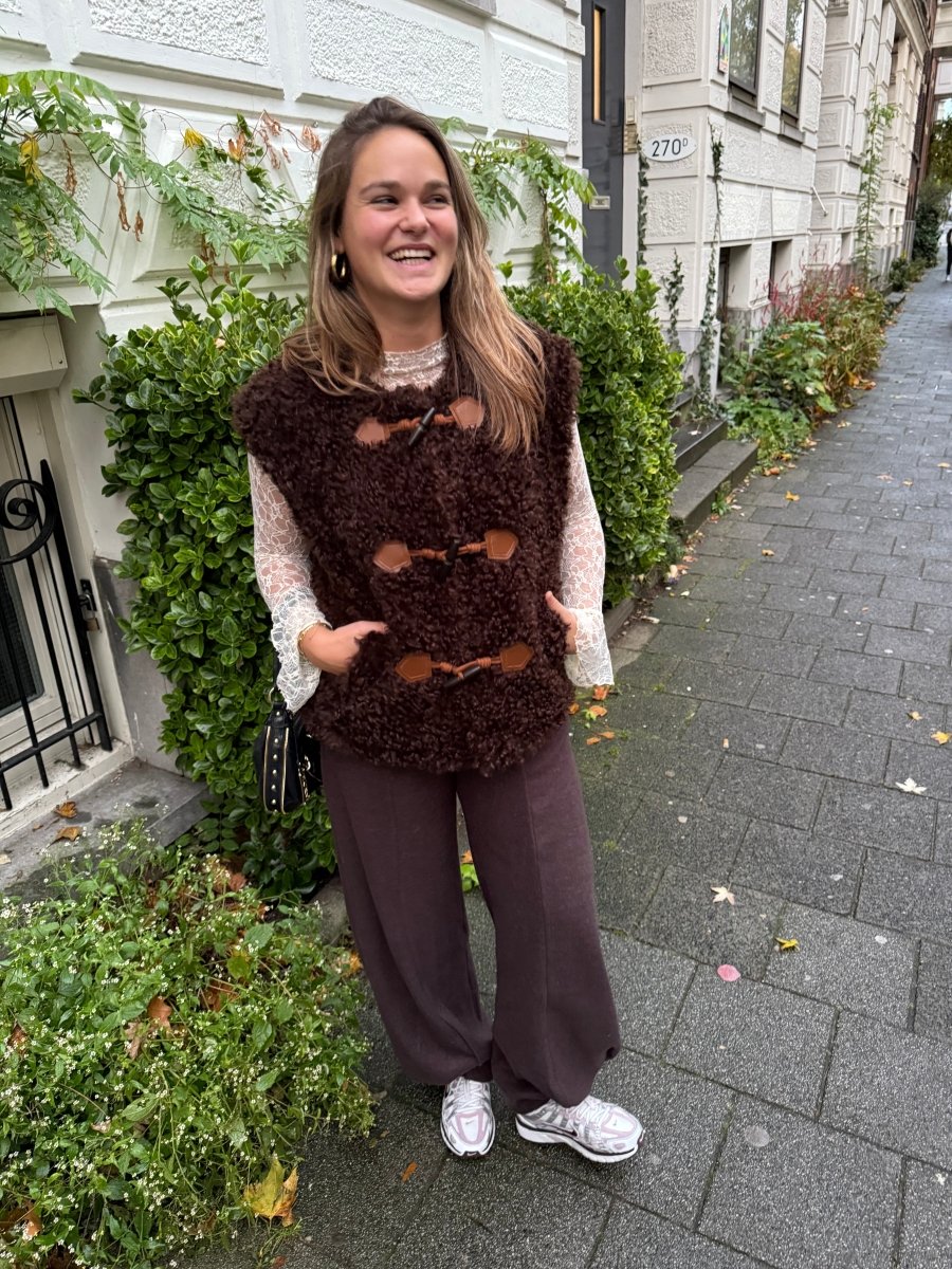 Lennox Fluffy Gilet - Maison FAV