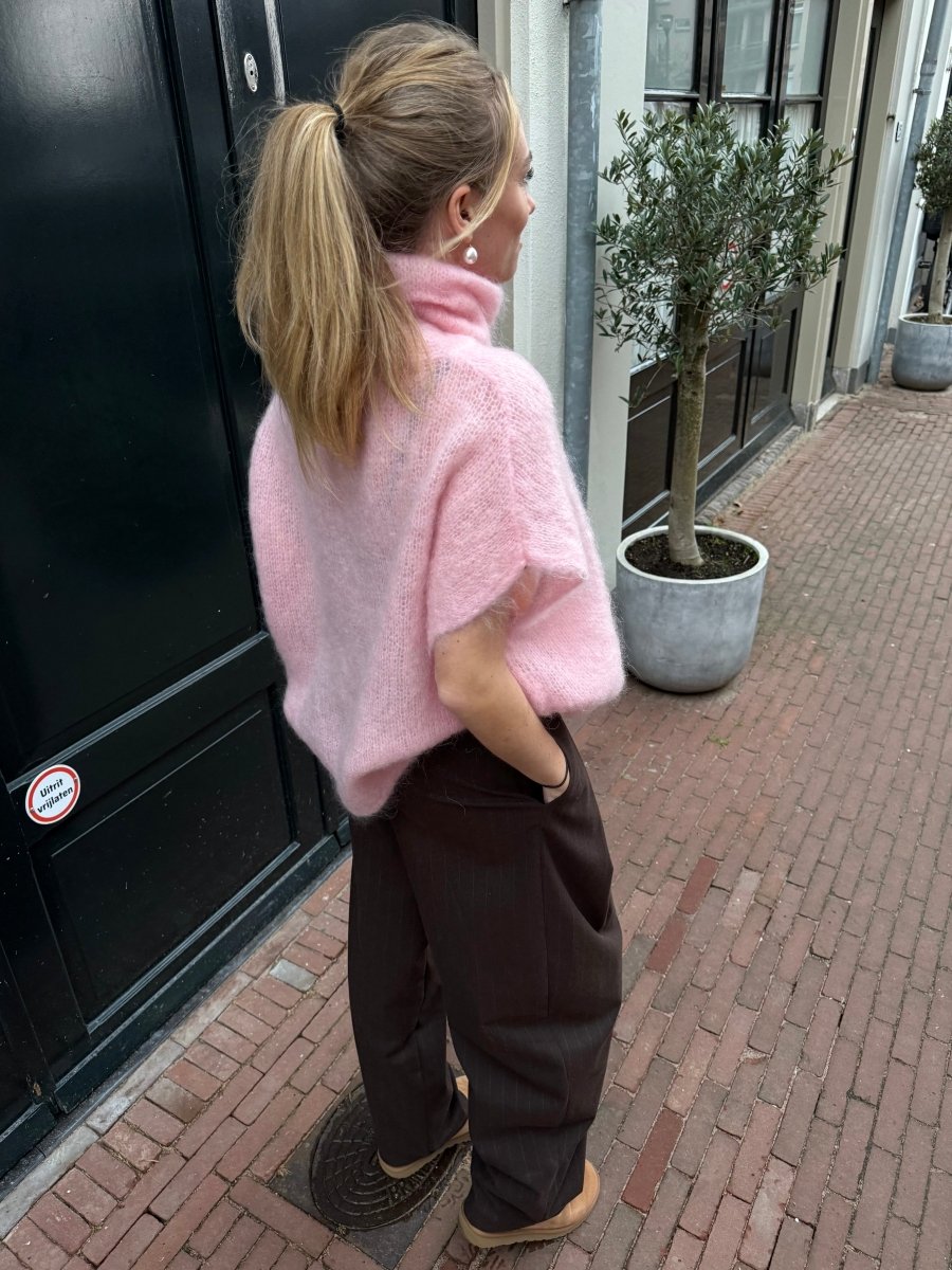 Lola Mohair Knit | Ash Grey - Maison FAV