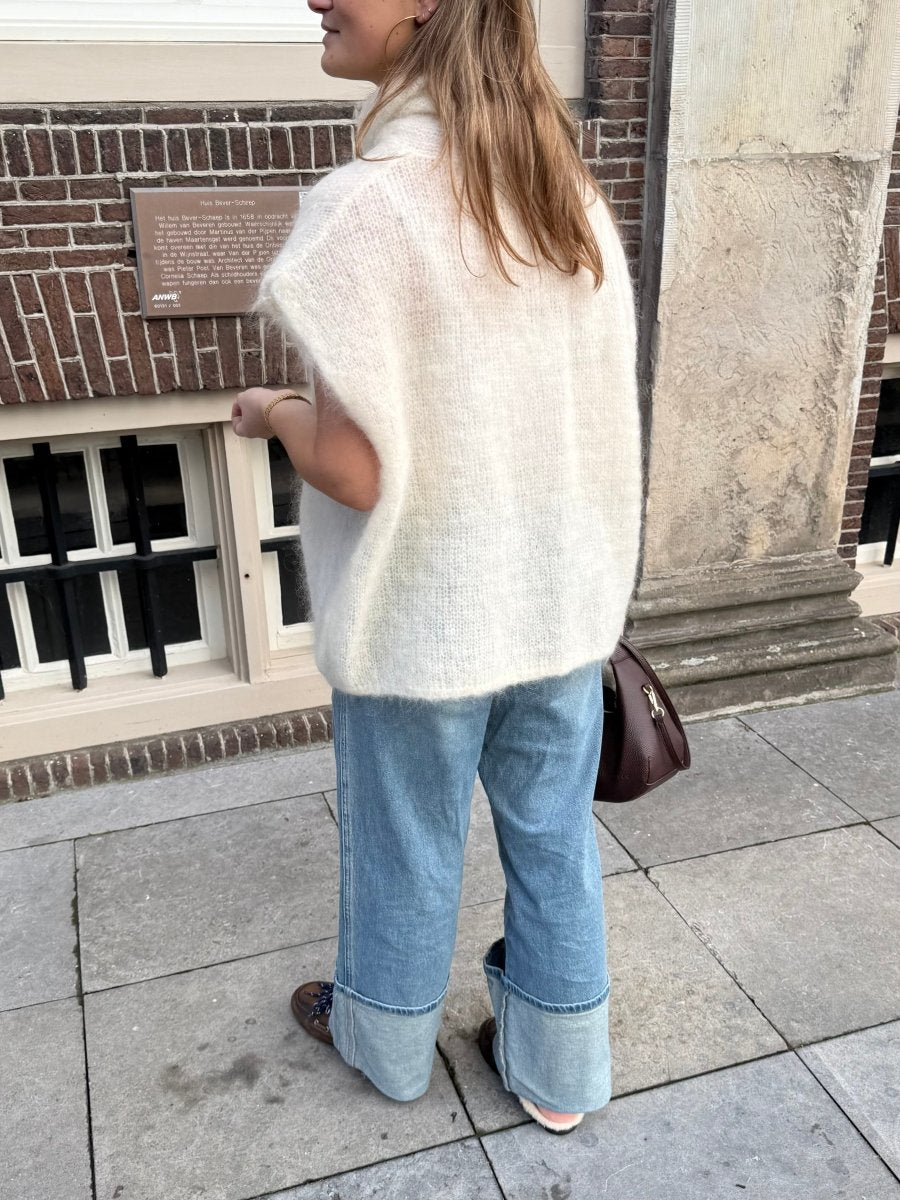 Lola Mohair Knit | Cream - Maison FAV