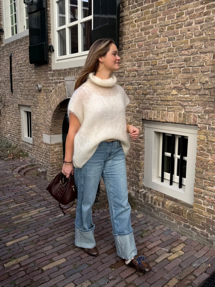 Lola Mohair Knit | Cream - Maison FAV