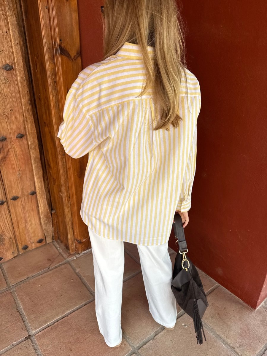 Louie Streep Blouse - Maison FAV
