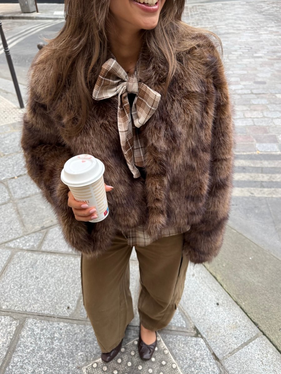 Marie Faux Fur Jacket - Maison FAV