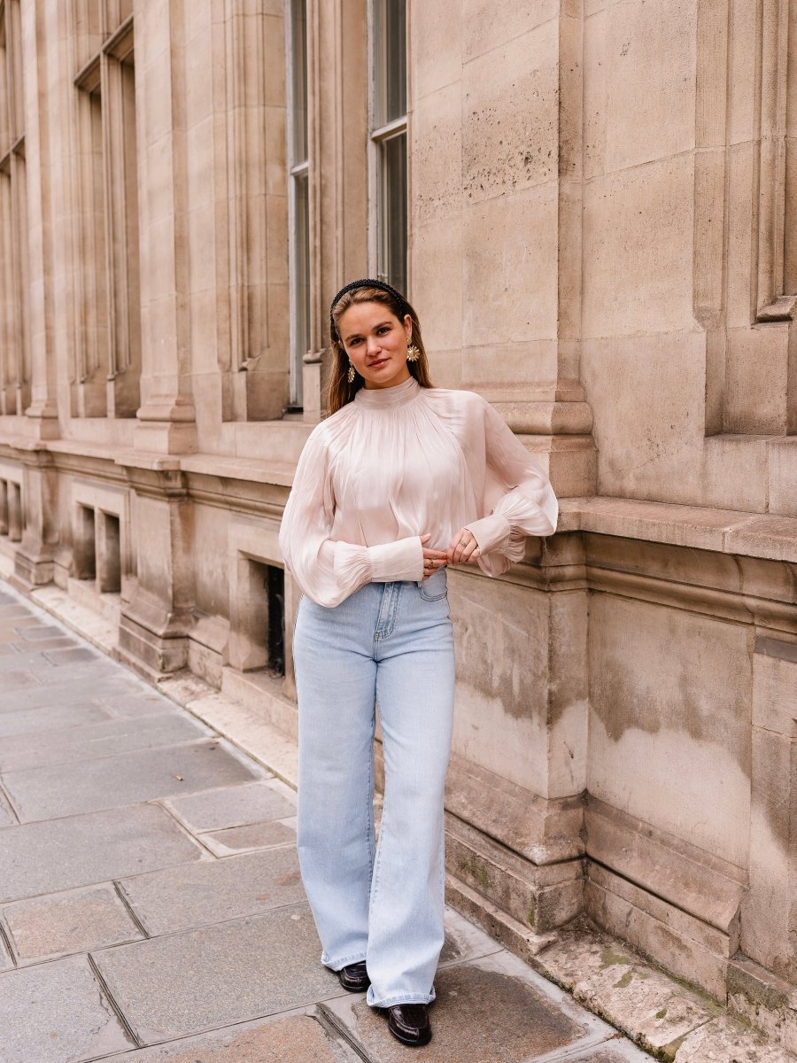 Marinka Blouse | Champagne - Maison FAV