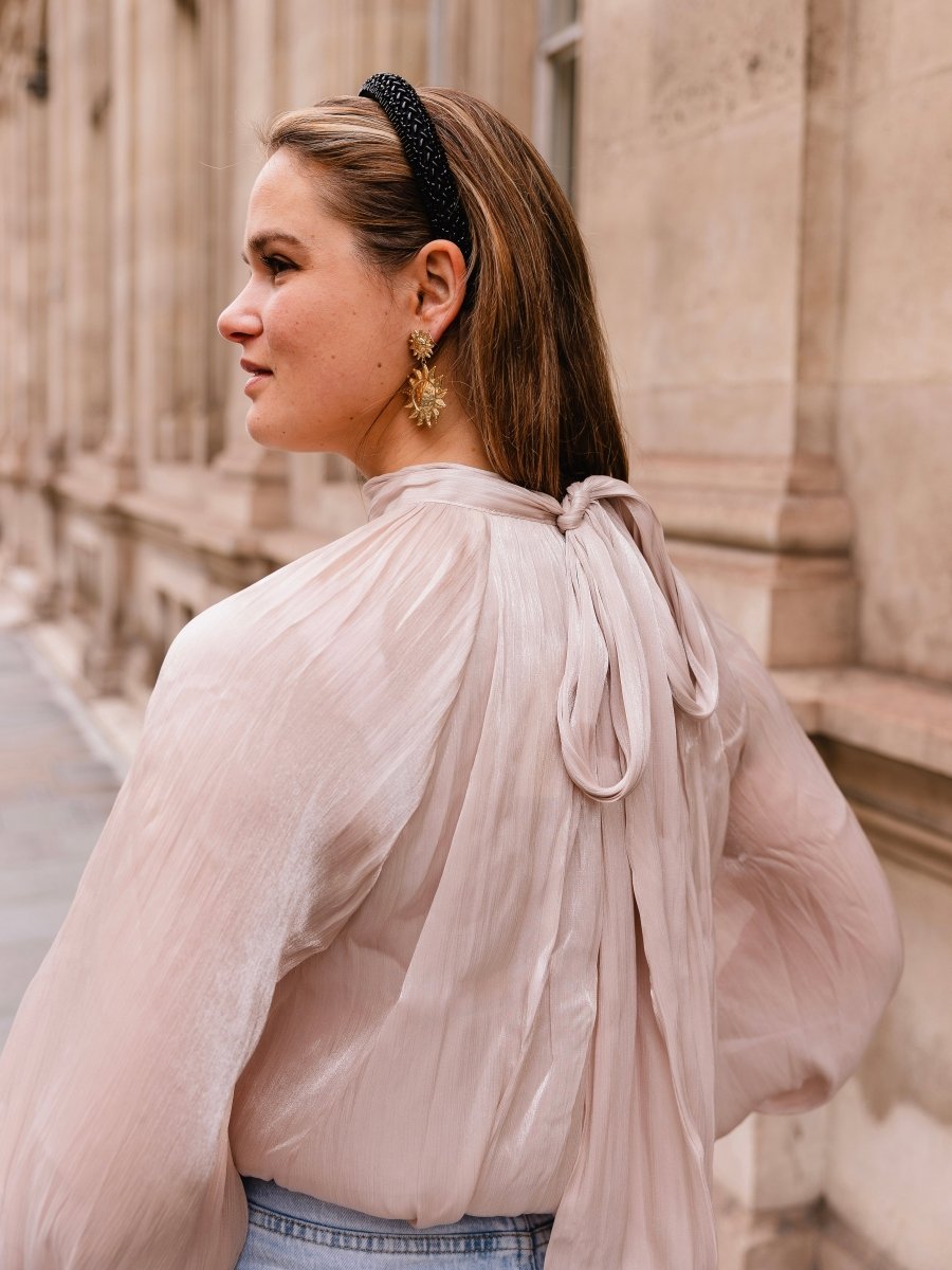Marinka Blouse | Champagne - Maison FAV