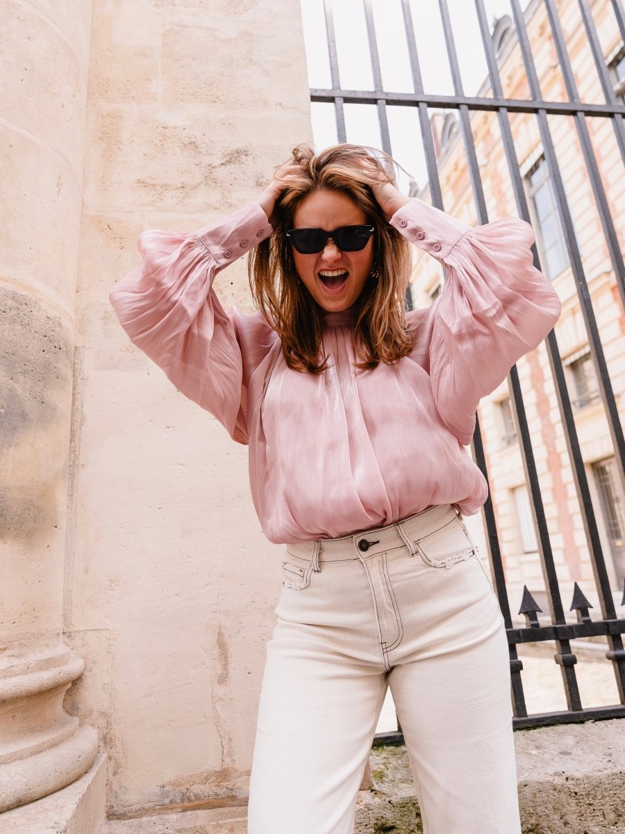 Marinka Blouse | Rose - Maison FAV
