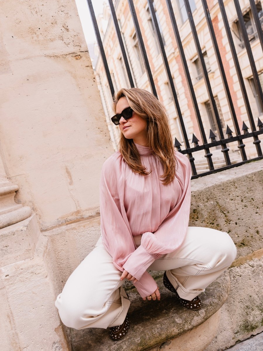 Marinka Blouse | Rose - Maison FAV