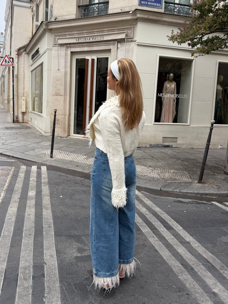 Megan Feather Jeans - Maison FAV