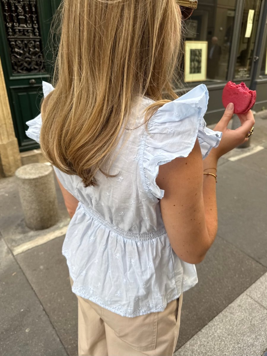 Mila Kanten Top - Maison FAV