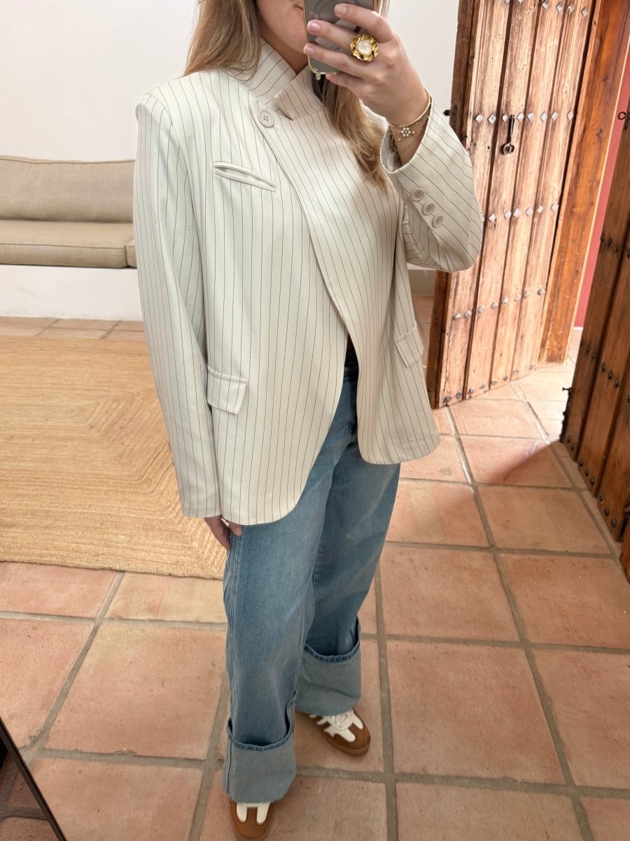 Musy Blazer | Beige - Maison FAV