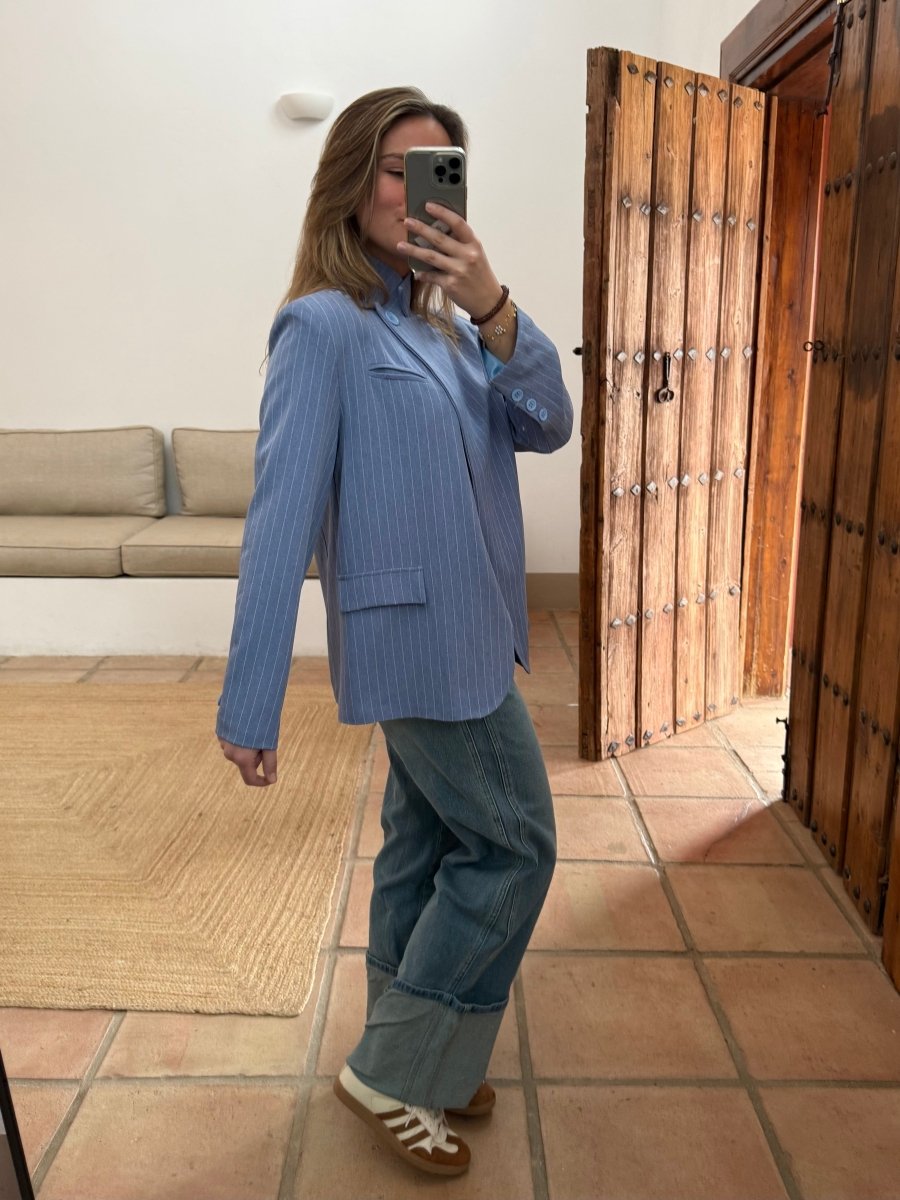 Musy Blazer | Blauw - Maison FAV