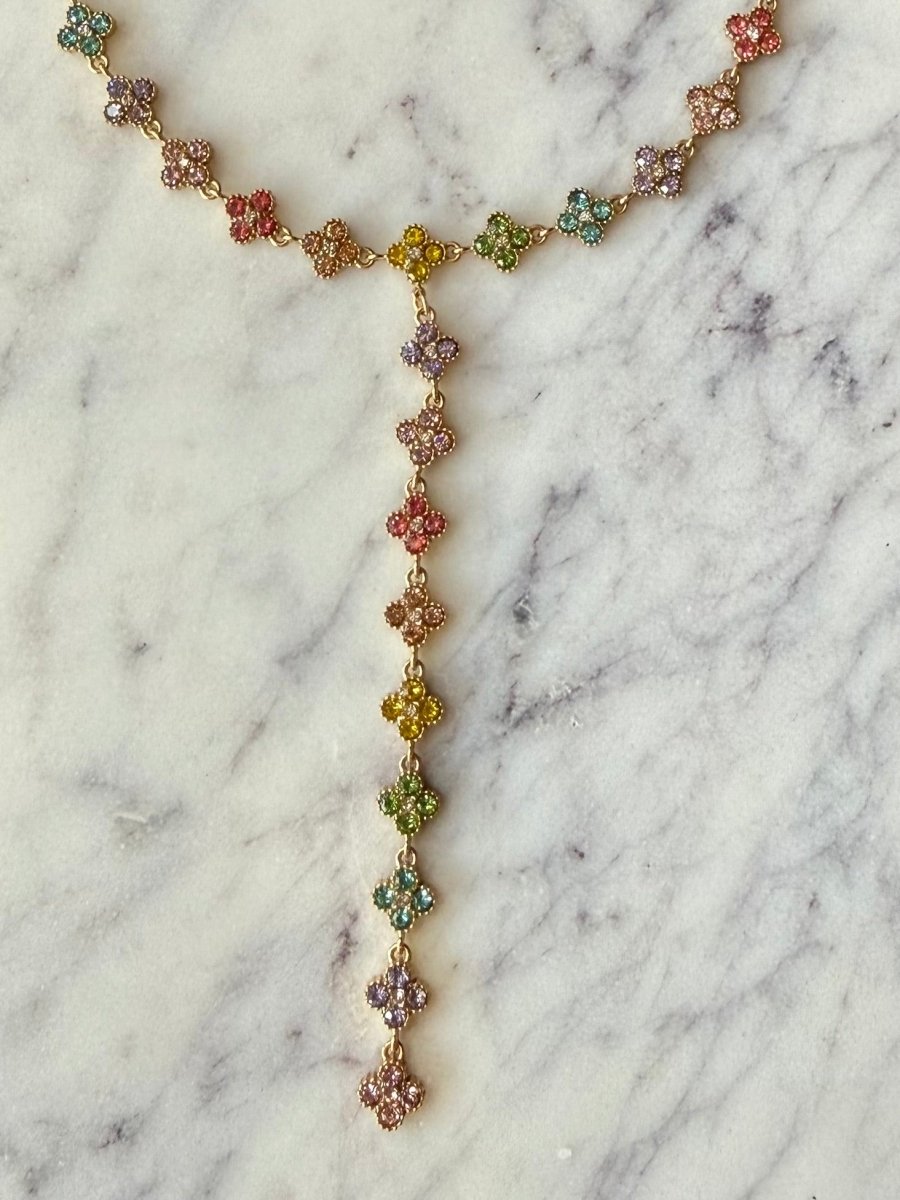 Senna Sparkle Ketting | Multi - Maison FAV