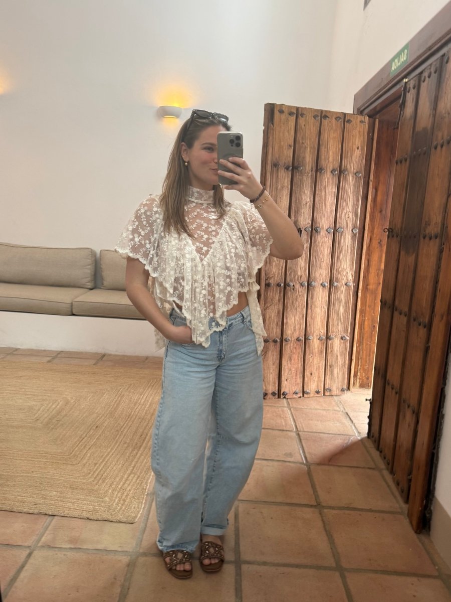 Sophia Lace Top - Maison FAV