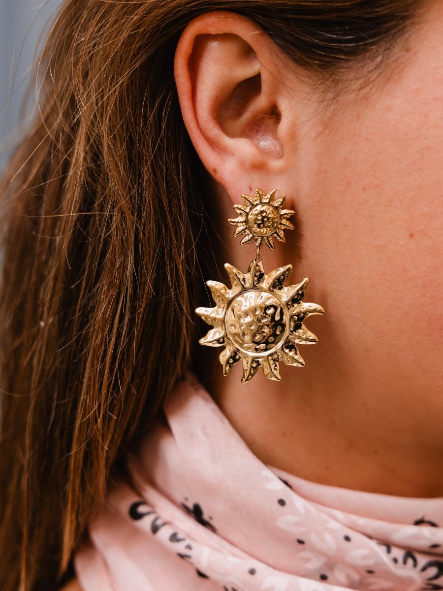 Sunny Statement Oorbellen - Maison FAV
