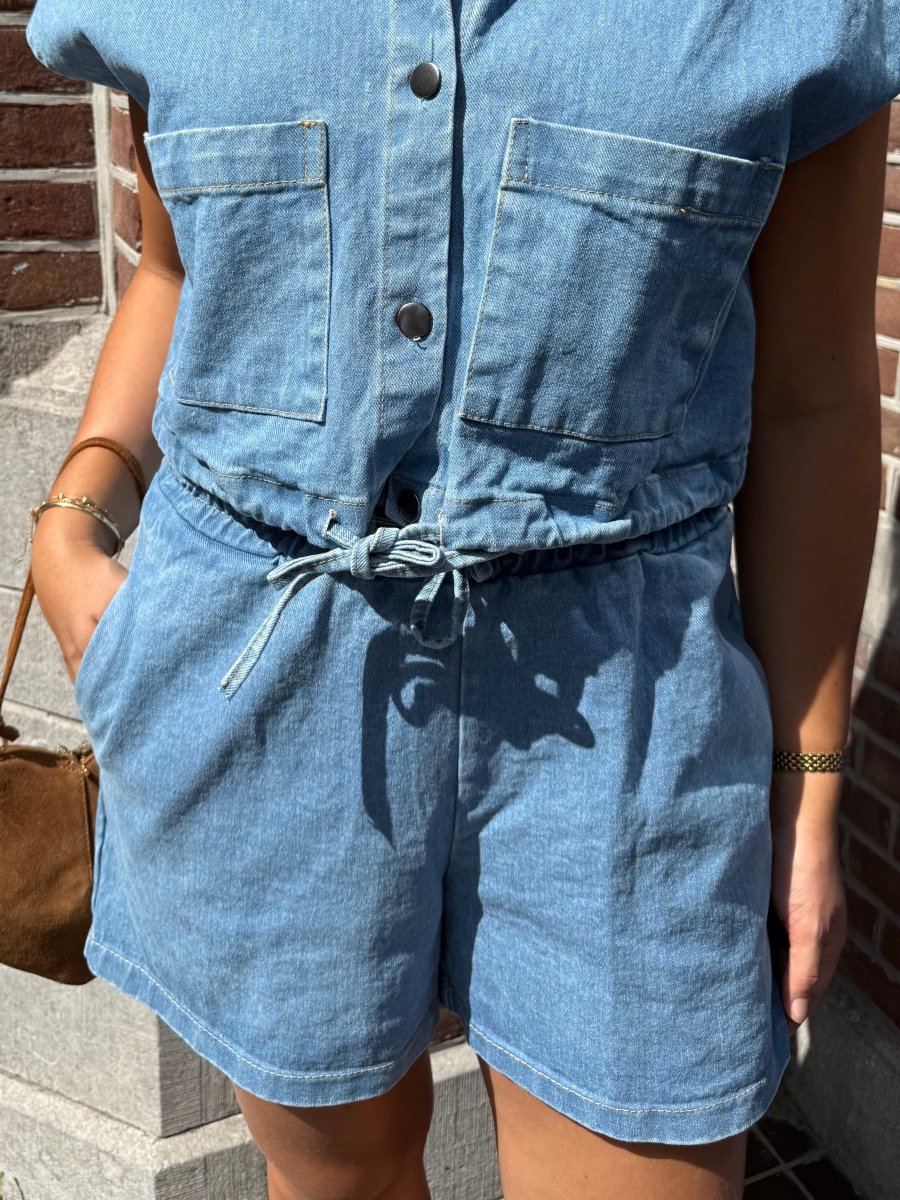 Tess Denim Short - Maison FAV