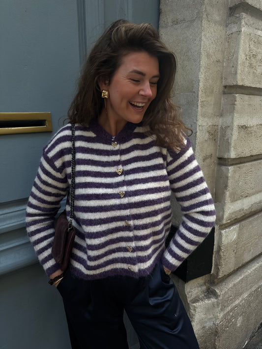 Noemi Heart Cardigan