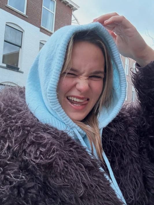 Balaclava Cashmere Blend| Baby Blue