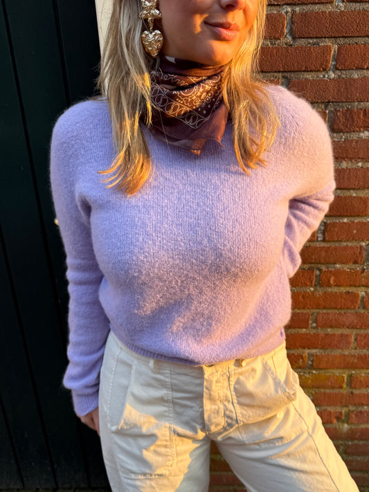 Jane Longsleeve Knit | Lavendel