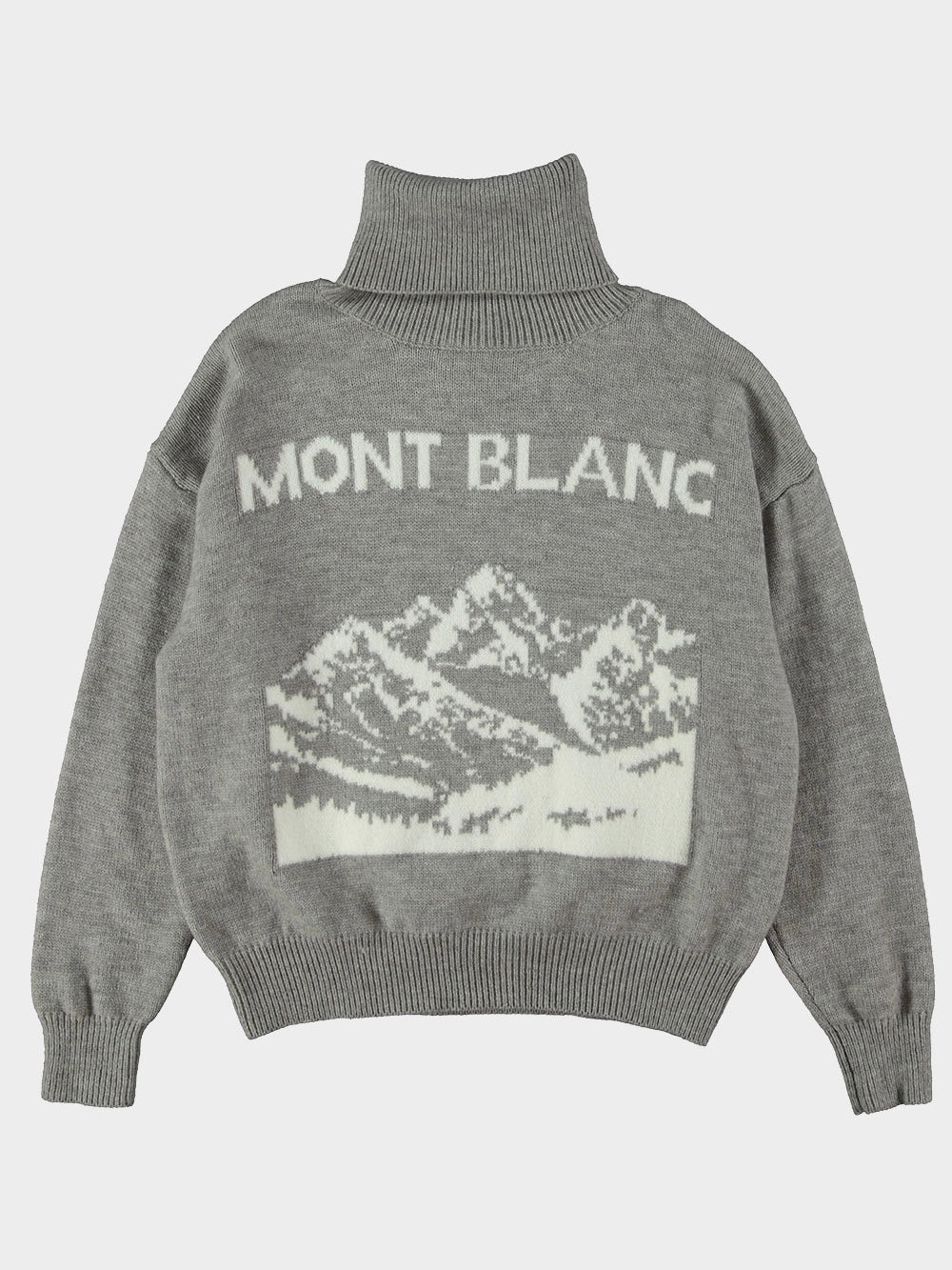 Mont Blanc Cardigan | Grey