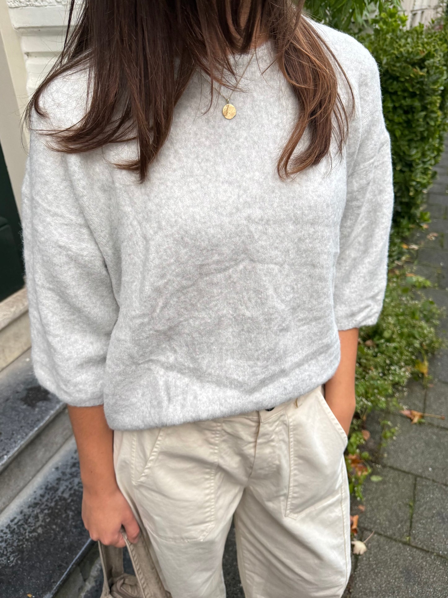 Finn Knit Top | Grey