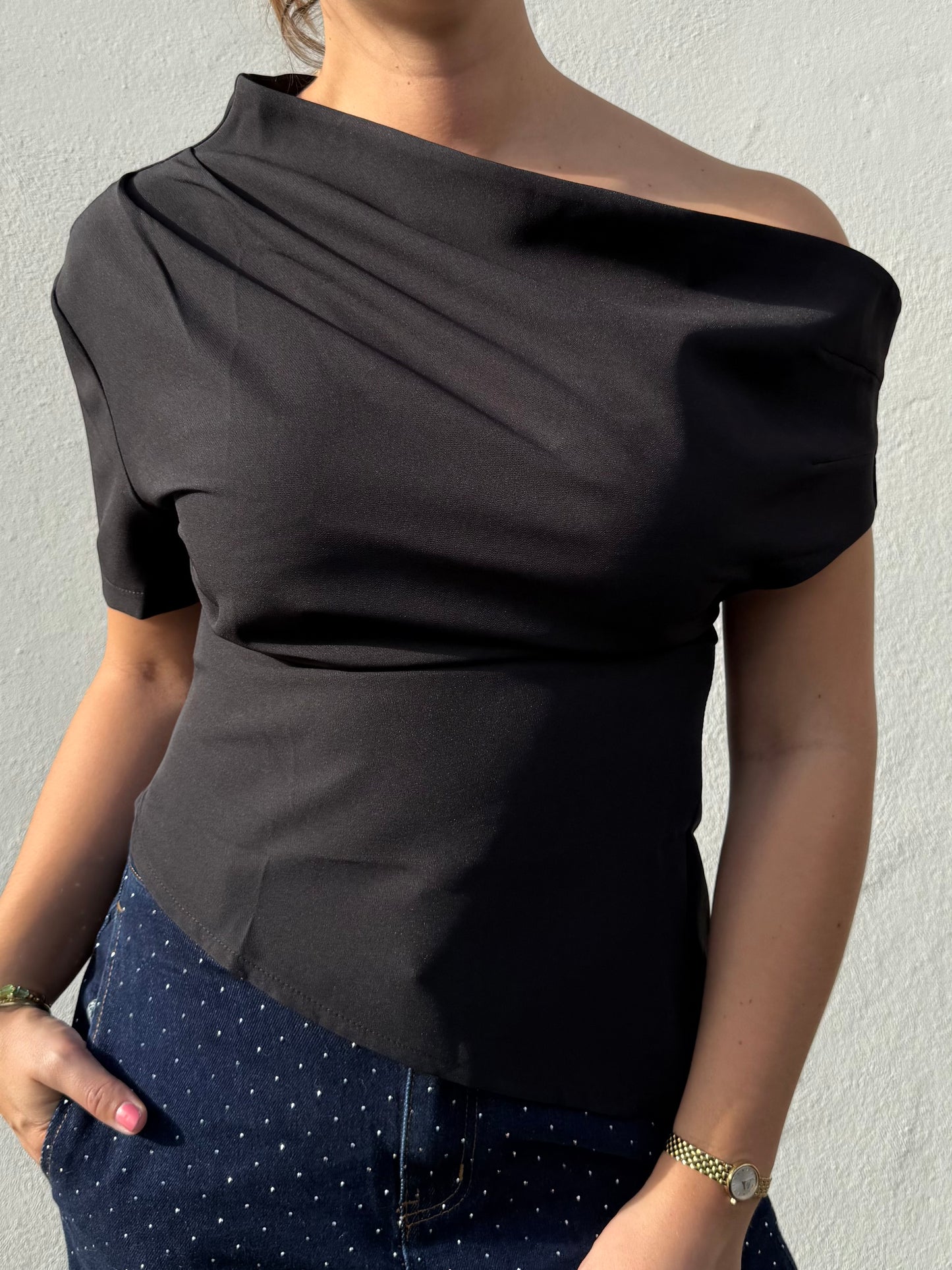 Hazel Top | Black
