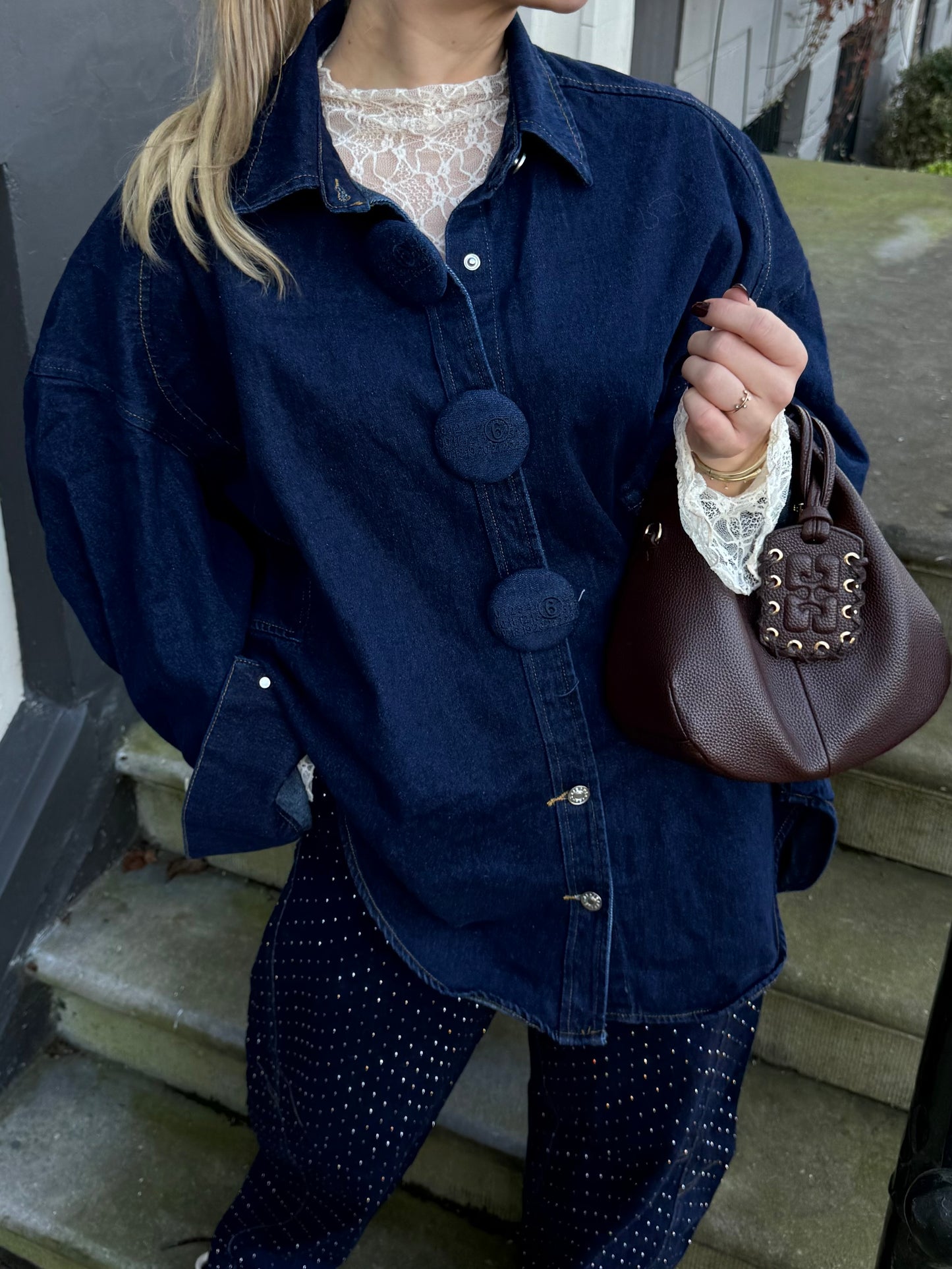 Rosie Denim Blouse