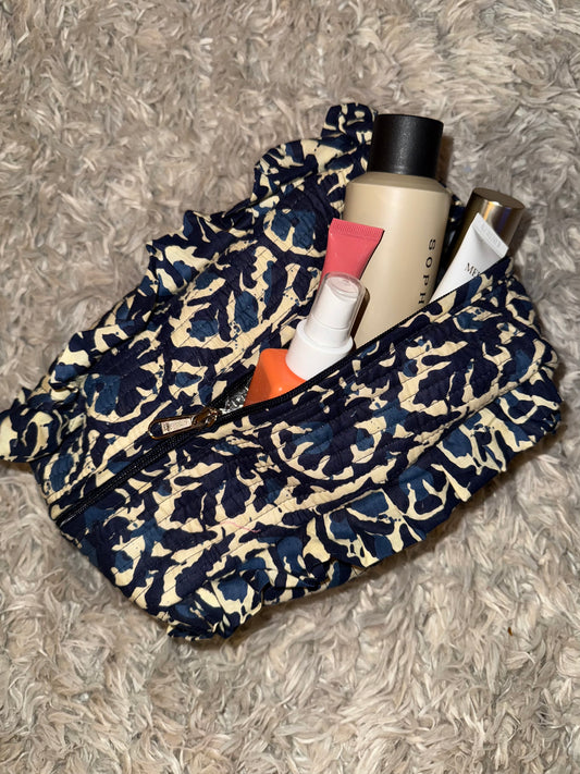 Ruffle Make-Up Bag | Extra Large