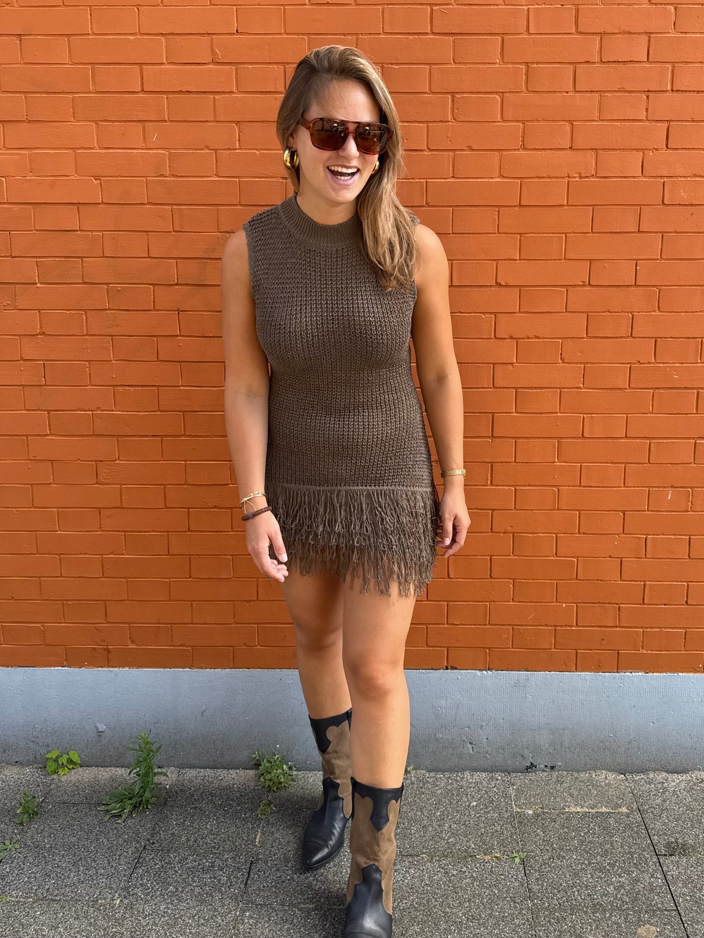 Shay Crochet Jurk