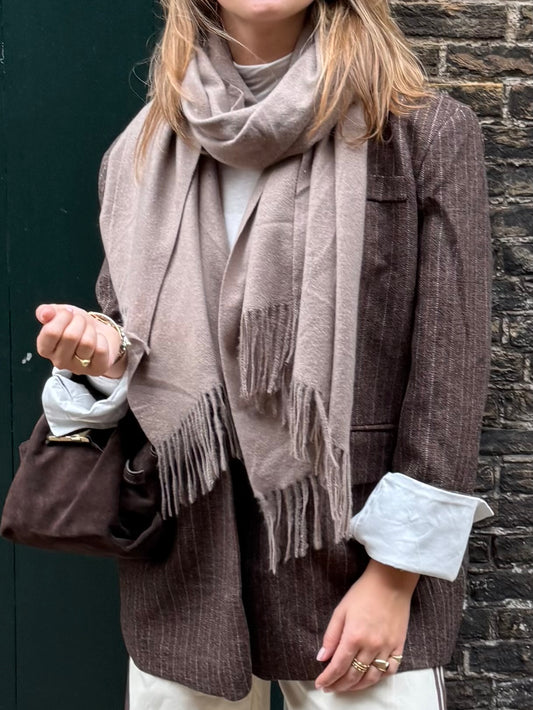 Finn Sjaal | Beige