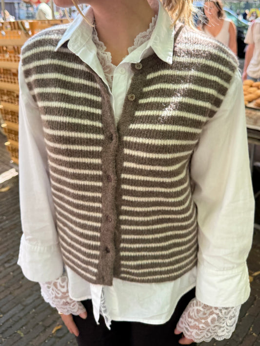 Lauren Gilet - Chocolate Brown